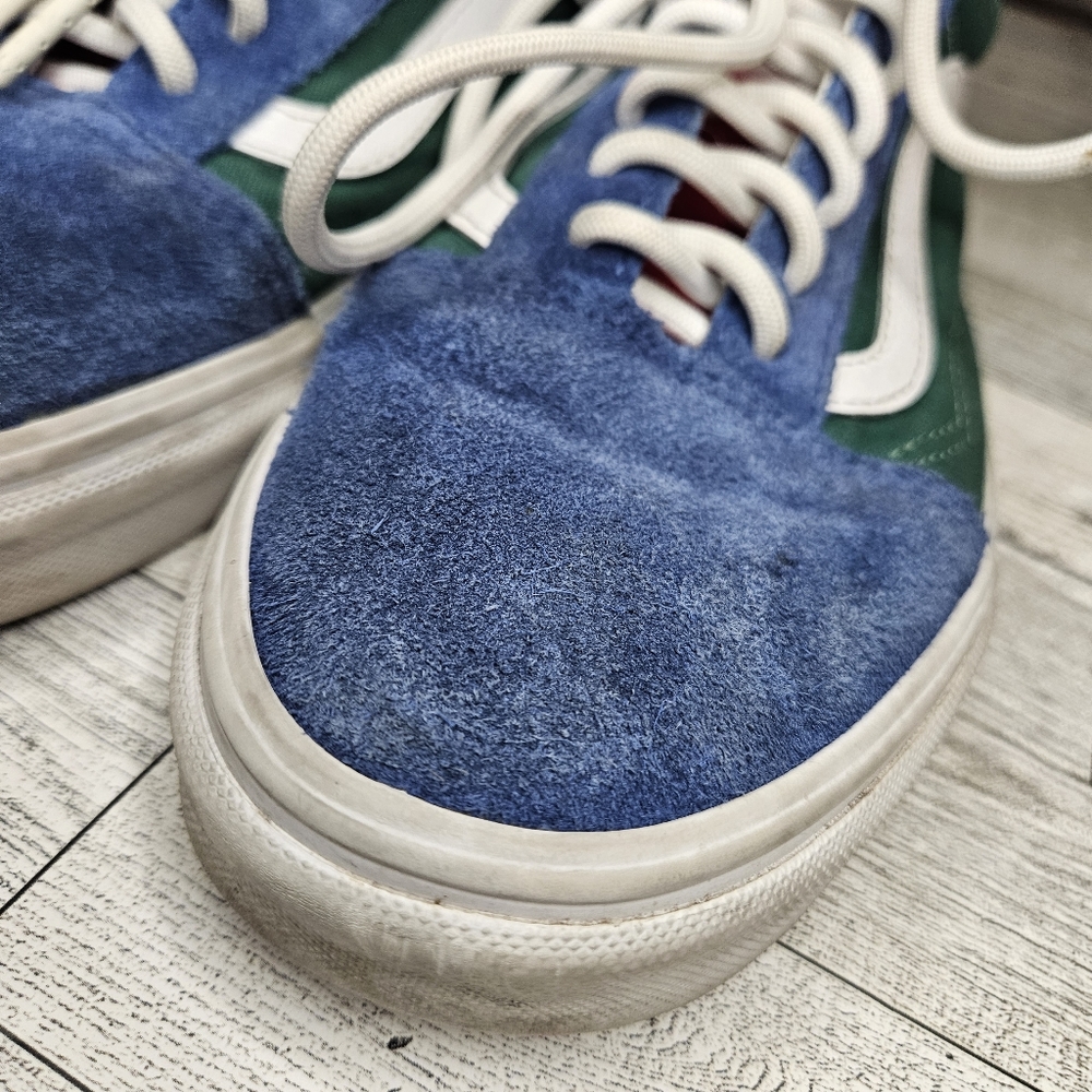 Vans Old Skool Yacht Club 9.0M/10.5W Blue/Green/Red Men's 9 Women's 10.5 - Picture 6 of 17